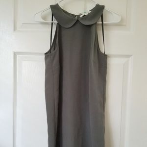 Dark Steel Peter Pan Collar dress